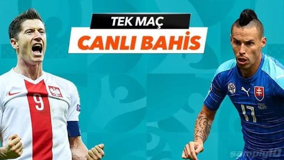 Polonya - Slovakya maçı canlı bahis heyecanı Misli.com'da