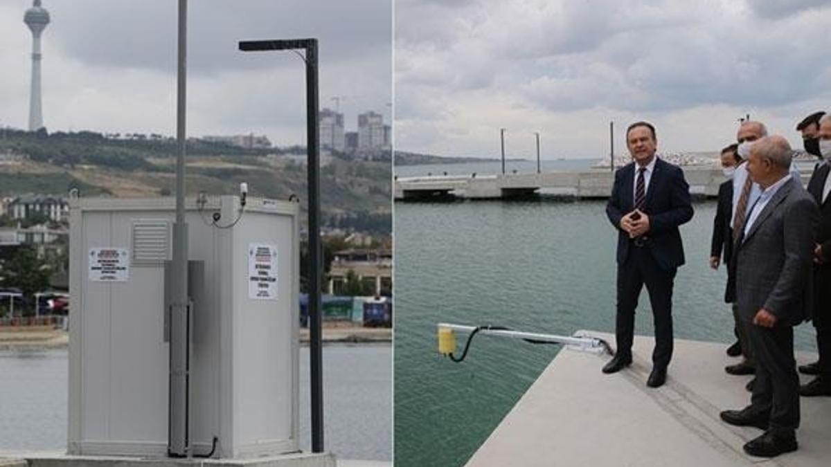İlk deprem-tsunami gözlem istasyonu Büyükçekmece'de açıldı