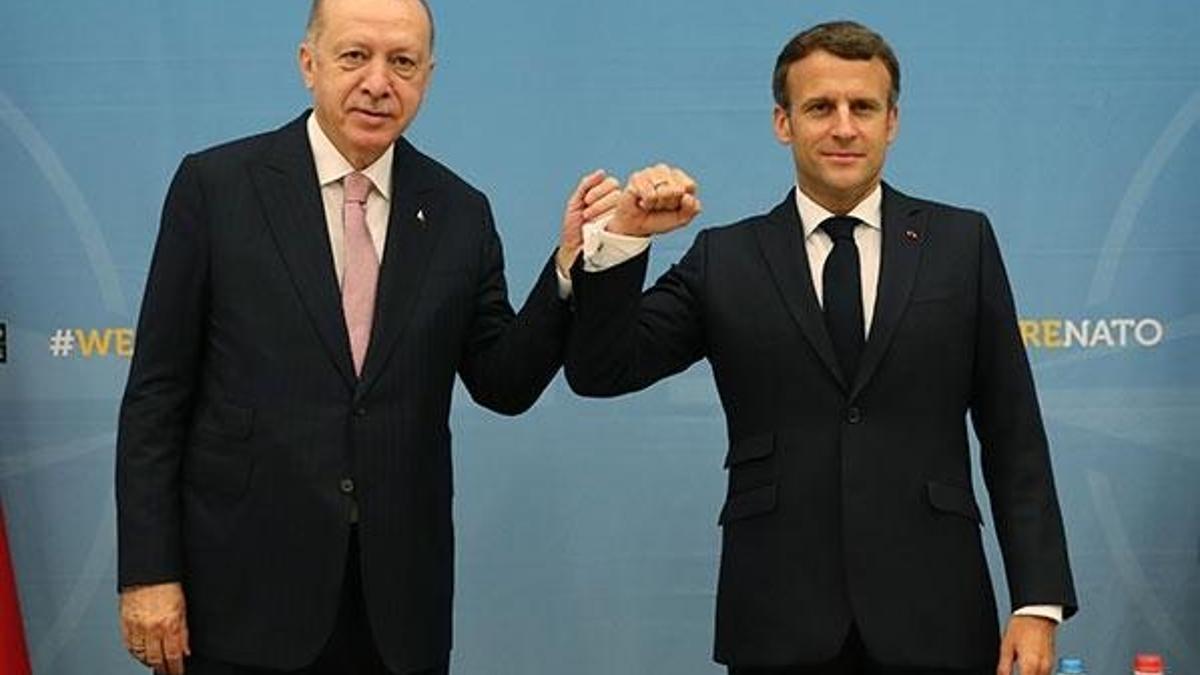 Macron'dan Cumhurbaşkanı Erdoğan açıklaması!