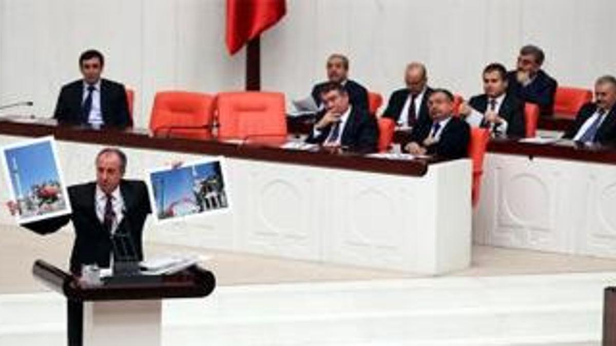 Meclis’te camileri kimin yıktığı tartışıldı