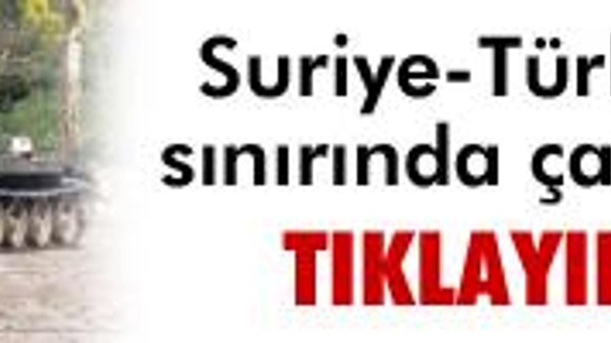 Madem çekildin, bu tanklar neyin nesi?