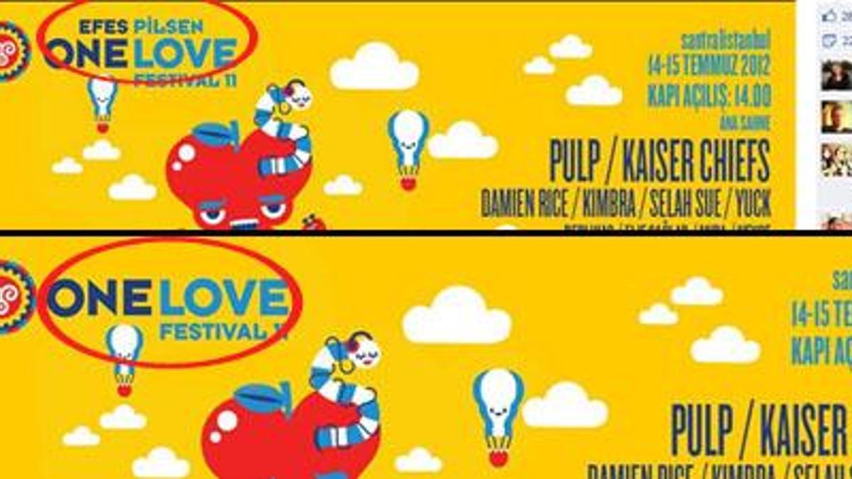 'Efes'i gitti 'One Love'ı kaldı