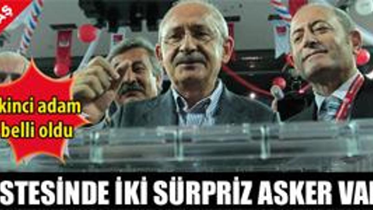 Kılıçdaroğlu'nun anahtar listesi belli oldu