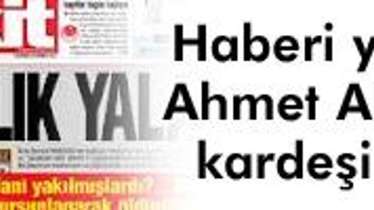 Akit'in Sivas manşeti: Yanmadılar kurşunlandılar