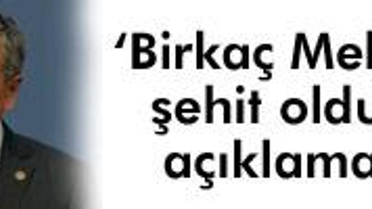 'Birkaç Mehmet şehit oldu diye Meclis toplanmaz'