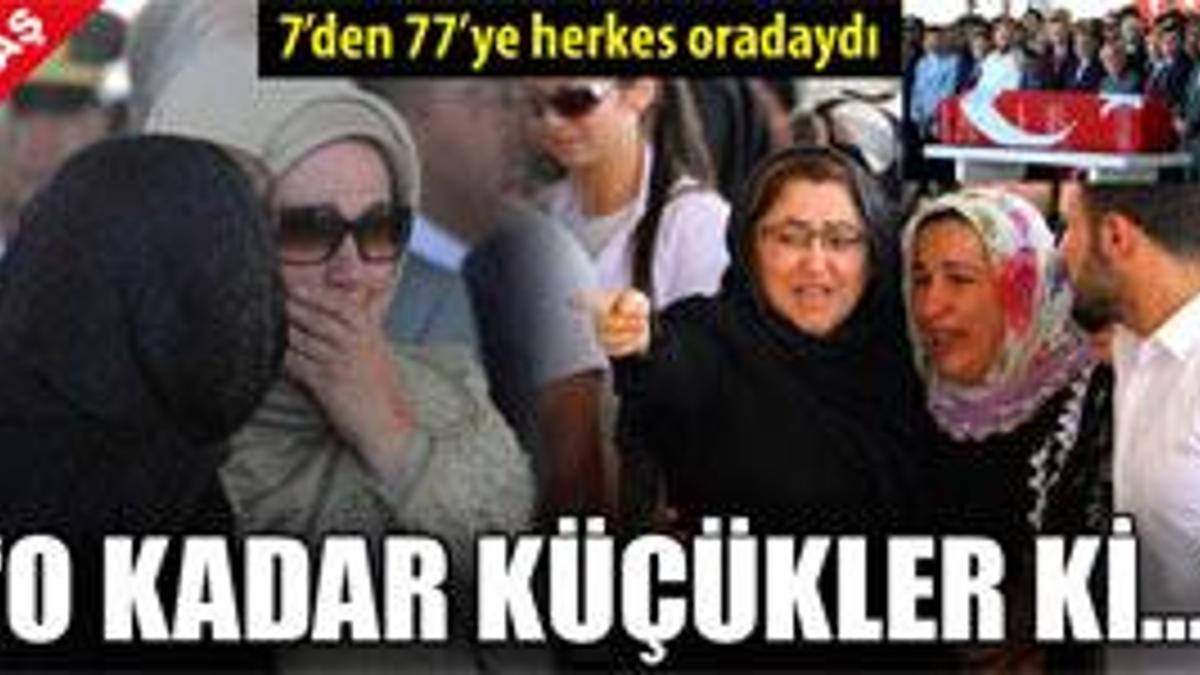 Şehit cenazesinde çirkin görüntü!