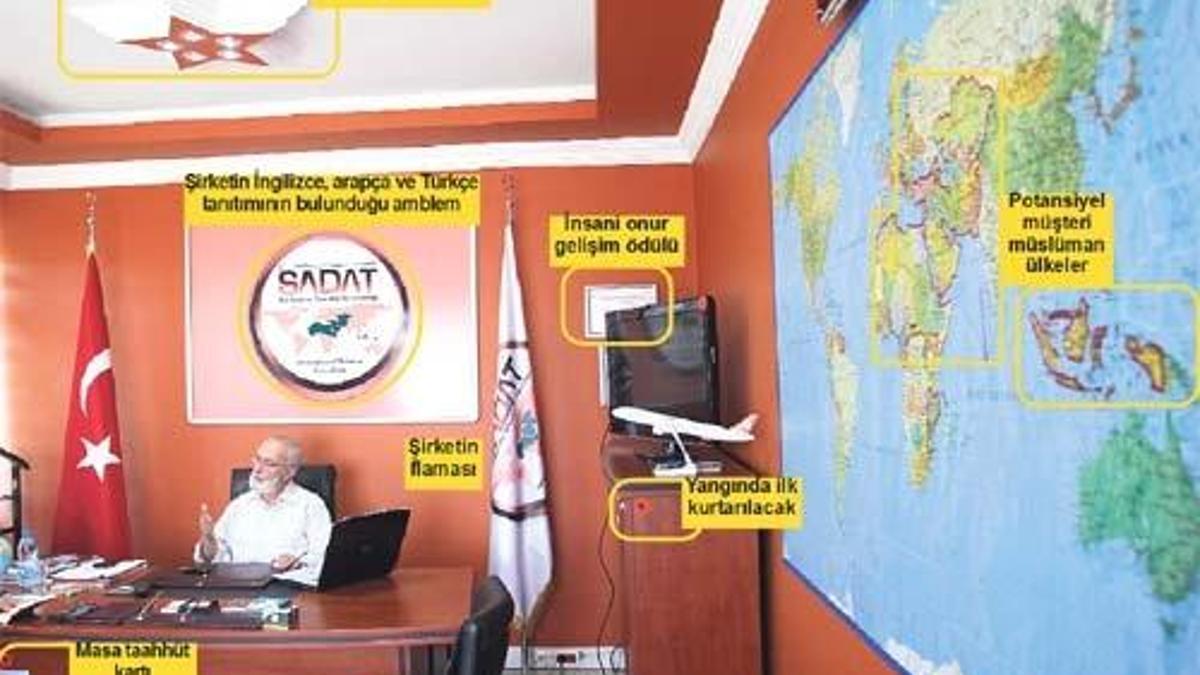 Emekli paşanın sivil karargâhı