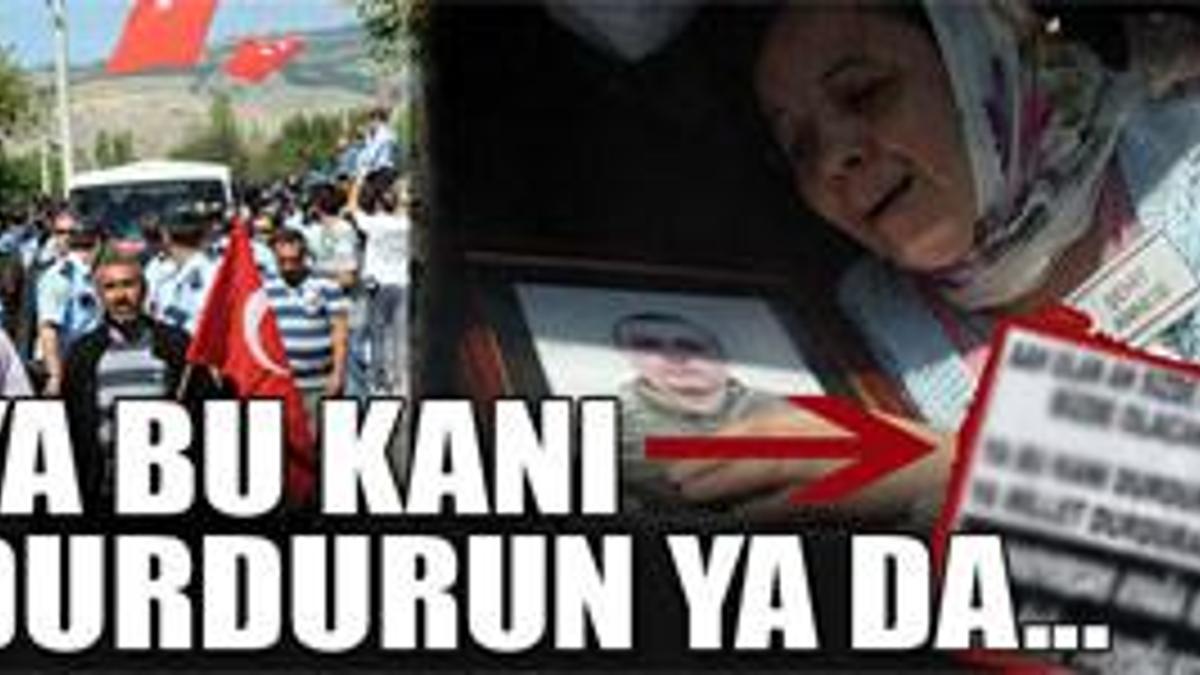 Şehidi 10 bin kişi uğurladı!