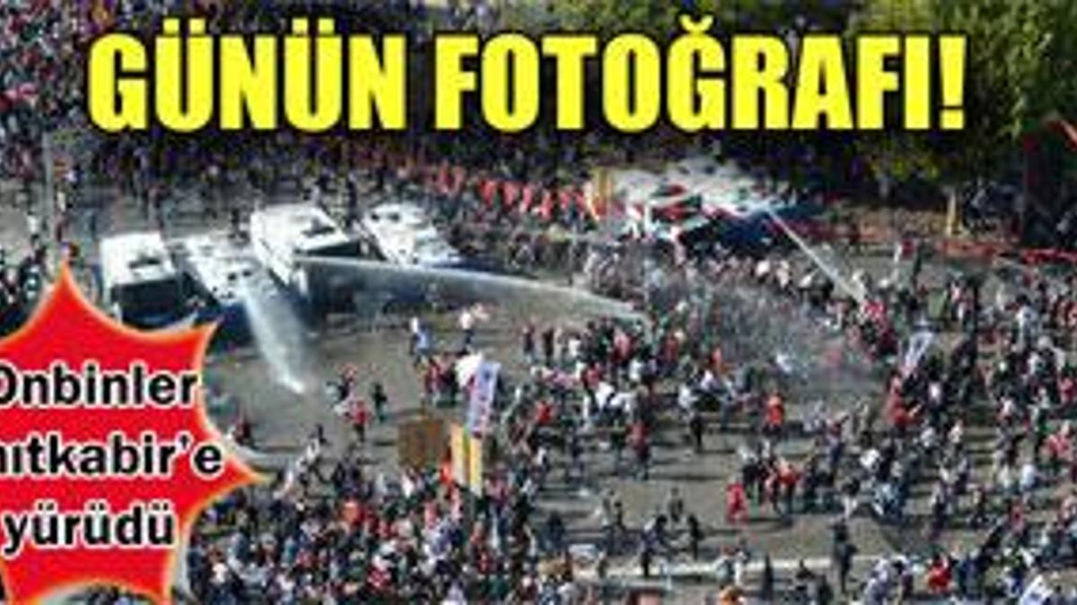 Önce gaz sonra izin!