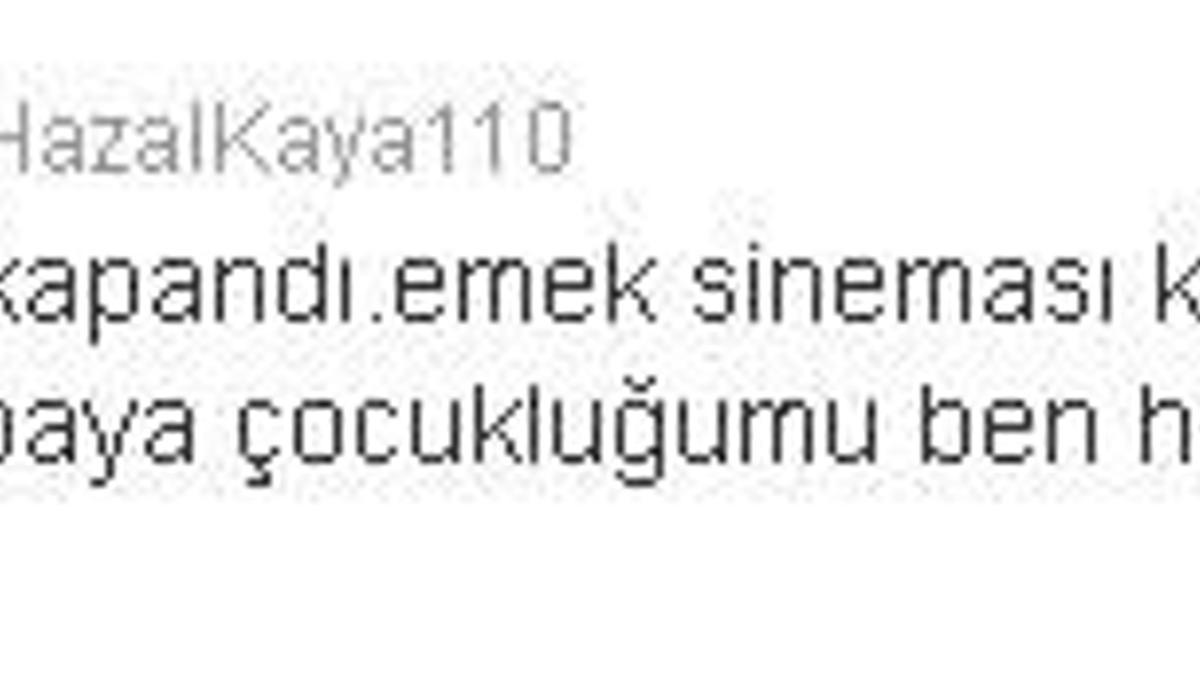 Hazal Kaya isyan etti