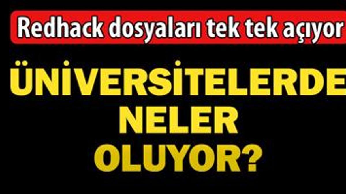 RedHack ile Rektör'ün diyaloğu