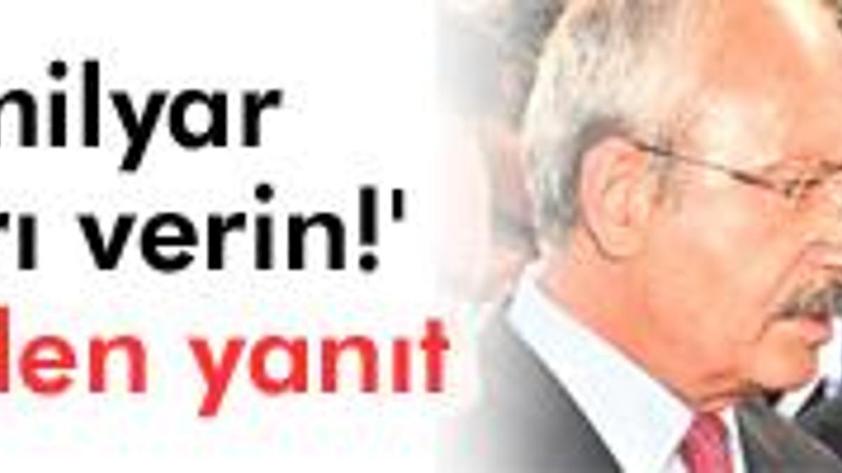'Milyar dolarlık miras' yanıtı!