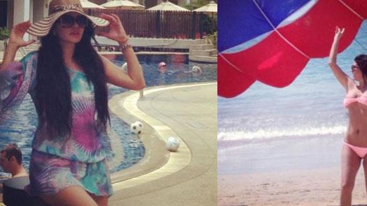 Bikini sezonunu açtı!