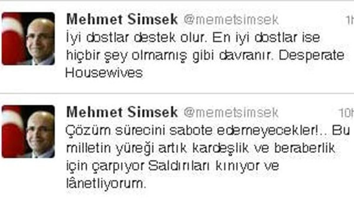 Bakan'dan ilginç tweet!