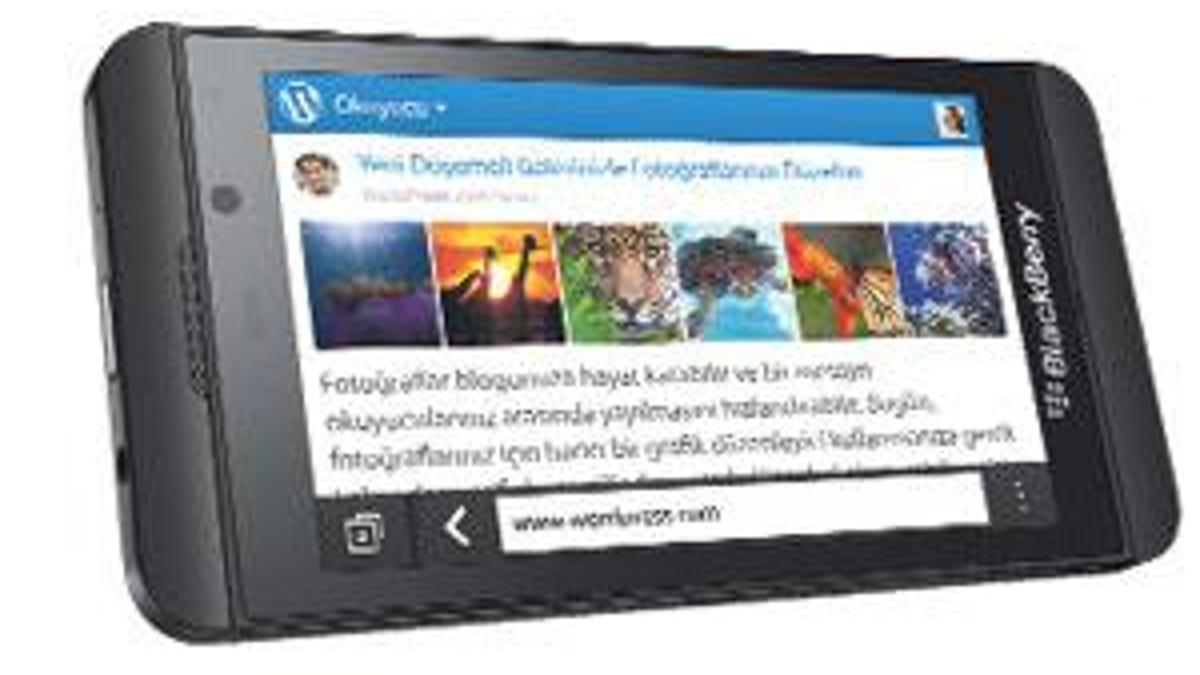 BlackBerry'nin yeni silahı "Z10"