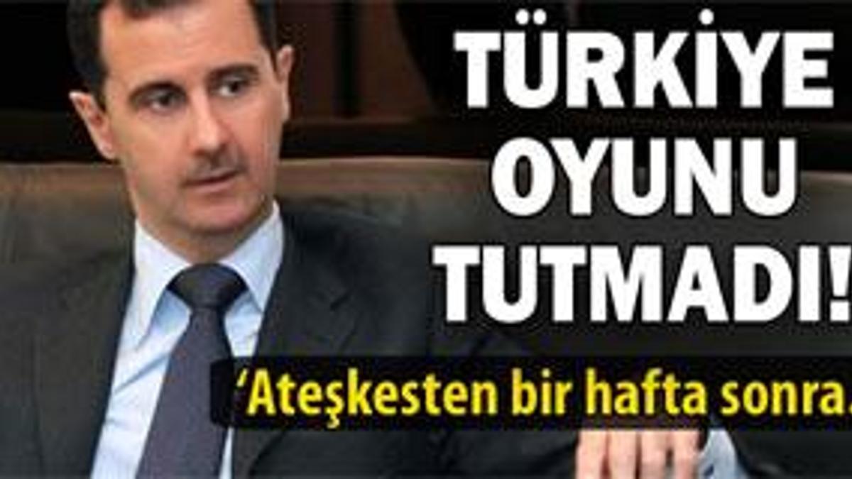 Flaş!..Flaş!.. Esad'dan sürpriz karar