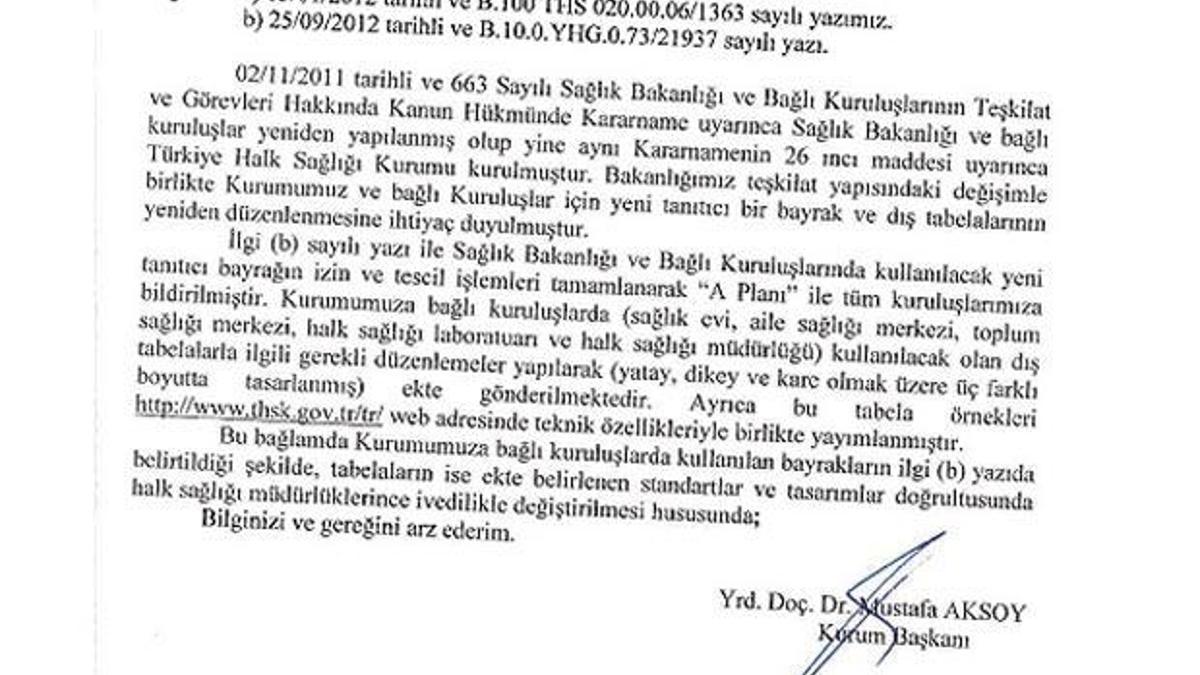 Bakanlık'tan 'T.C.' kalktı!