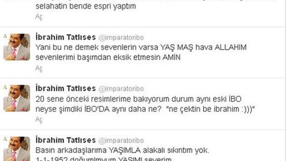 'Ne çektin be İbrahim'