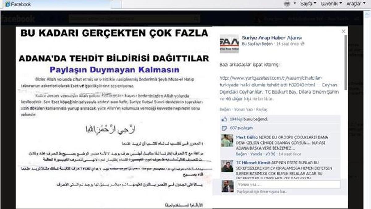 Alevilere tehdit!