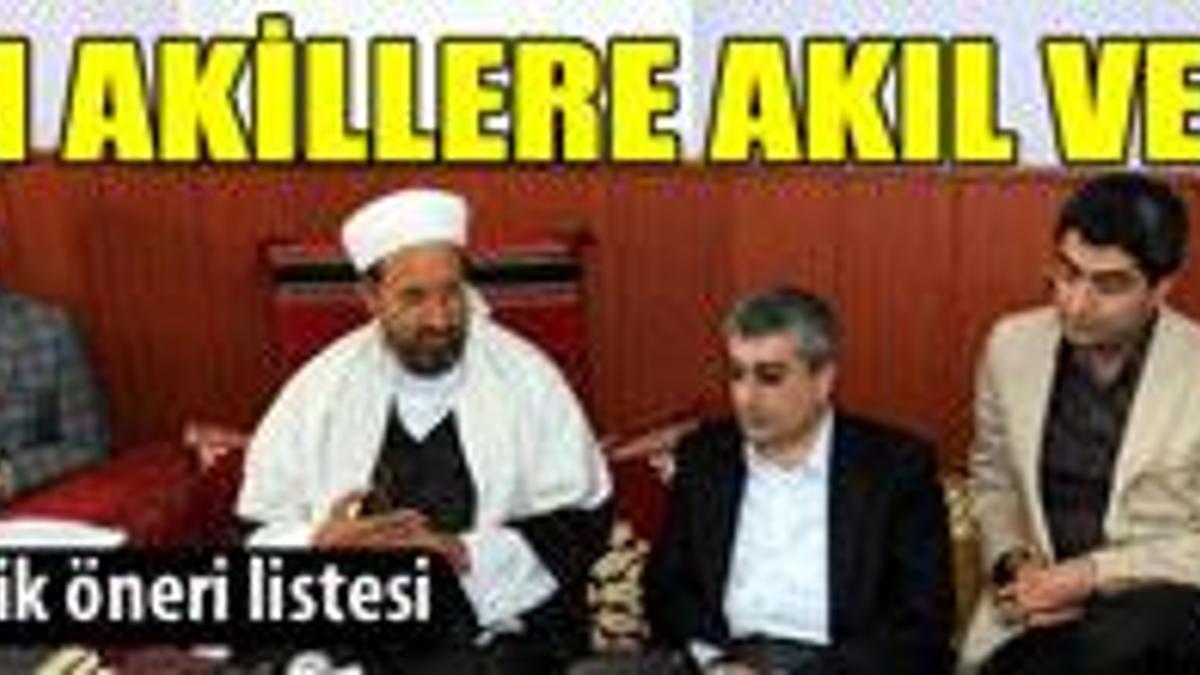 'Bazı 'Akil İnsanlar'ı  Öcalan önerdi!'
