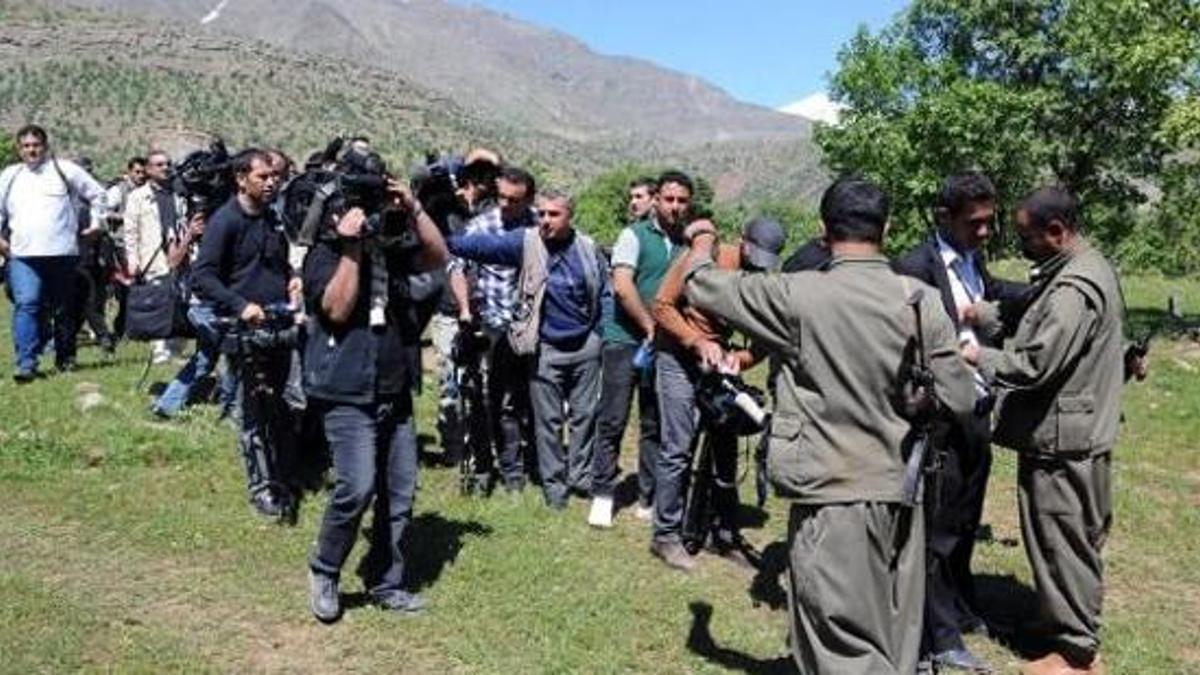 Basın Kandil'de tek sıra!