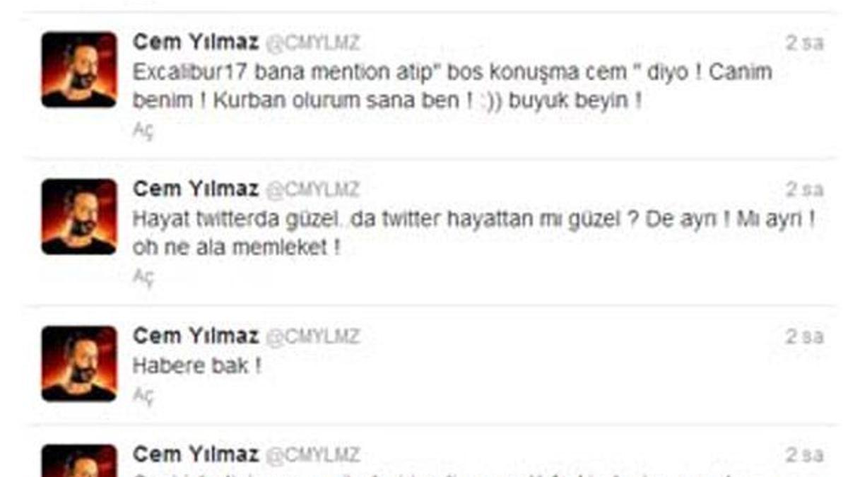 Cem Yılmaz çok kızdı!