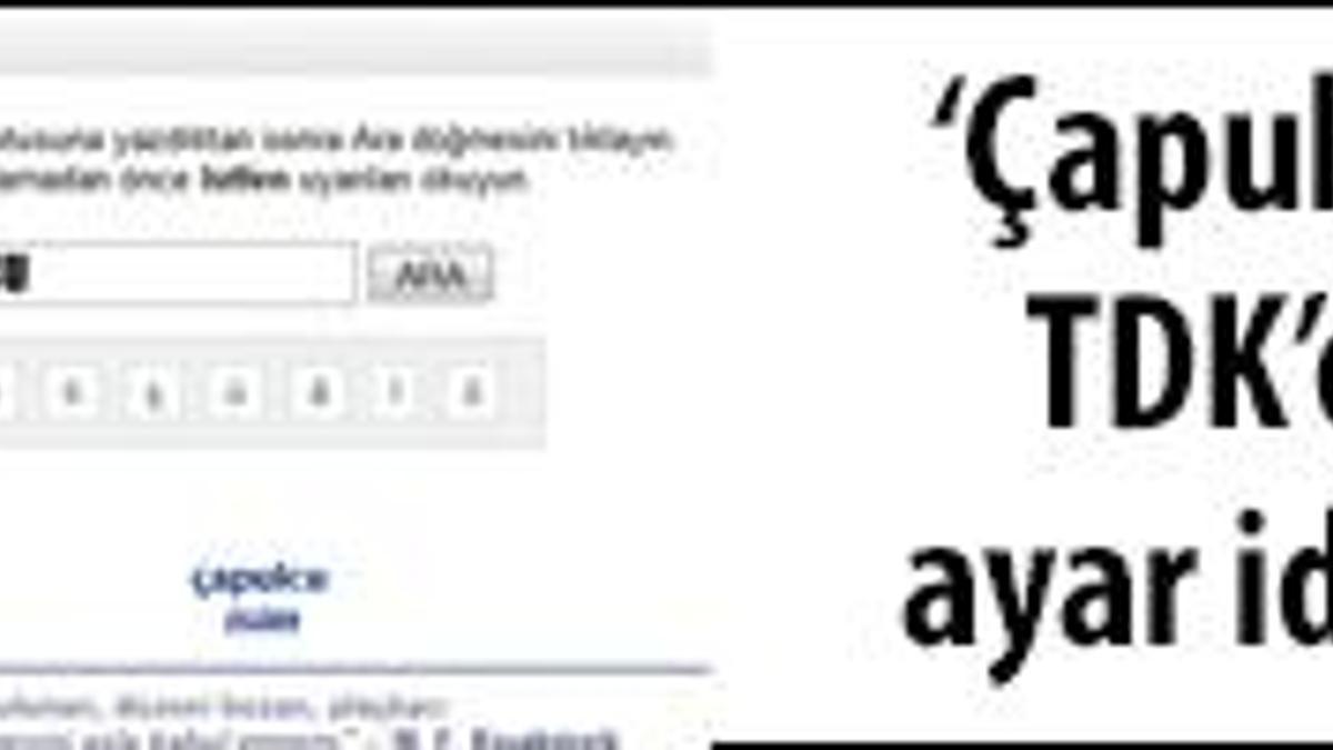 TDK'dan 'çapulcu' açıklaması