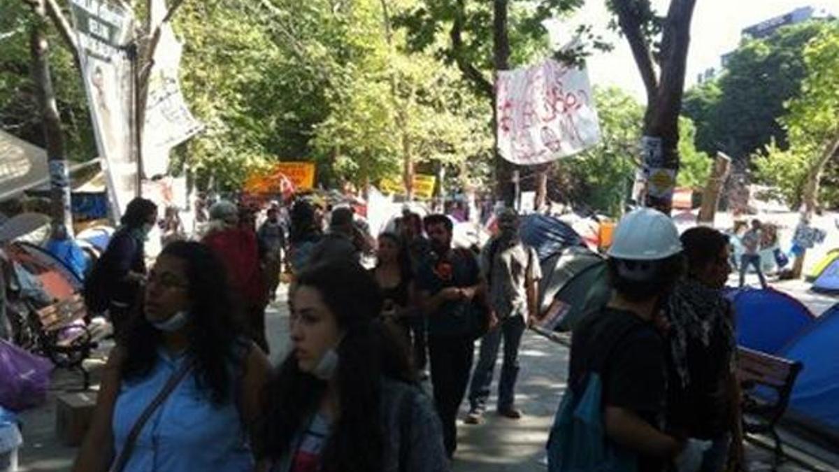 Gezi Parkı'nda sakinlik hakim