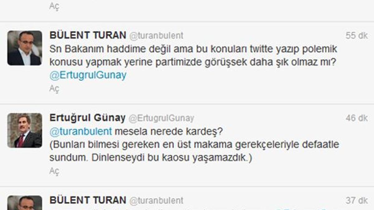 'Gezi çatlağı' Twitter'a taşındı!
