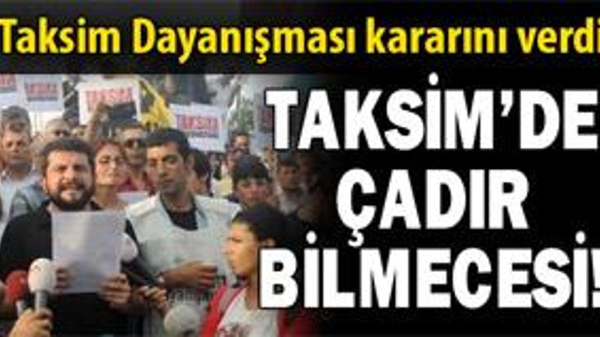 Gezi Parkı'ndan Başbakan'a jet yanıt!