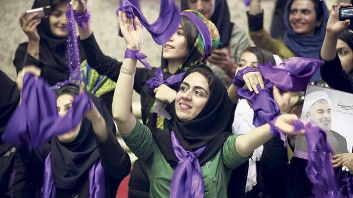 İran’da ‘mor’ sürpriz!