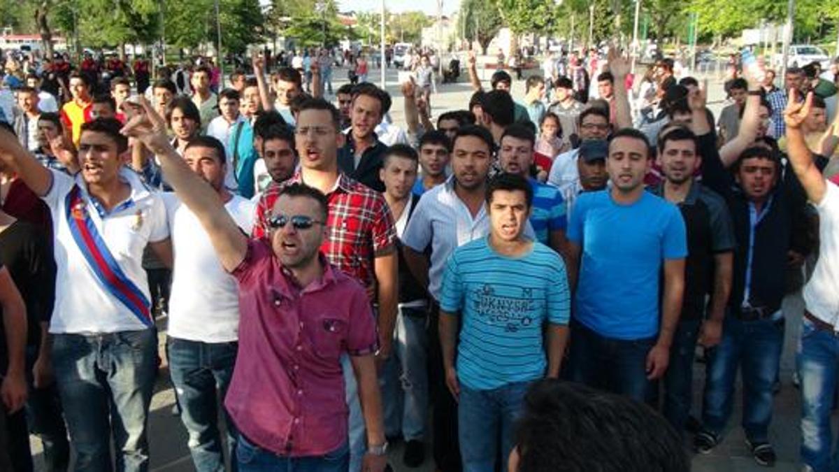 Konya'da linç girişimi!