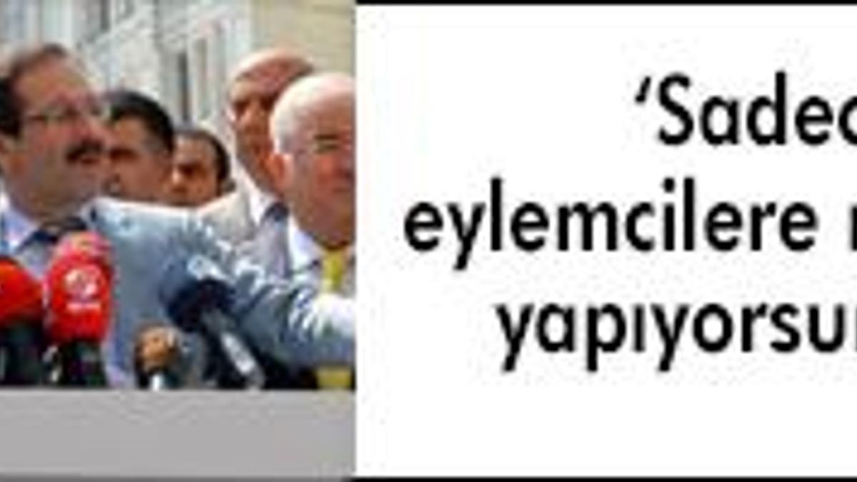 'Ne oldu da esnaf dostu oldunuz'