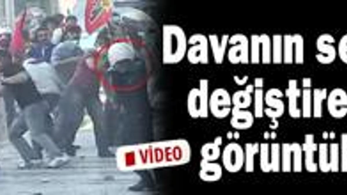 Dönerek değil bakarak ateş etti