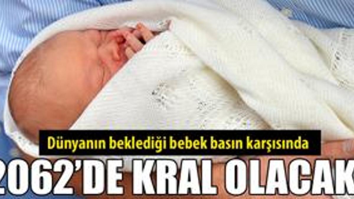 Müstakbel kralın ismi belli oldu