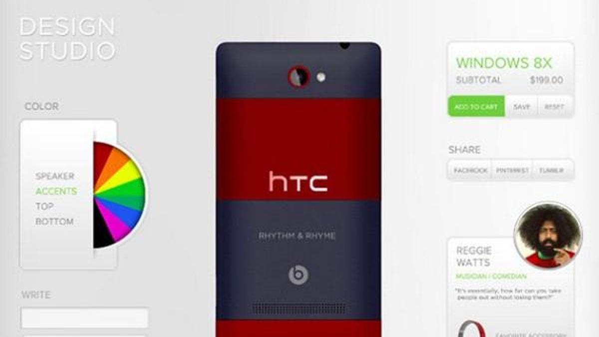 HTC de özelleştirilebilir tasarıma el attı