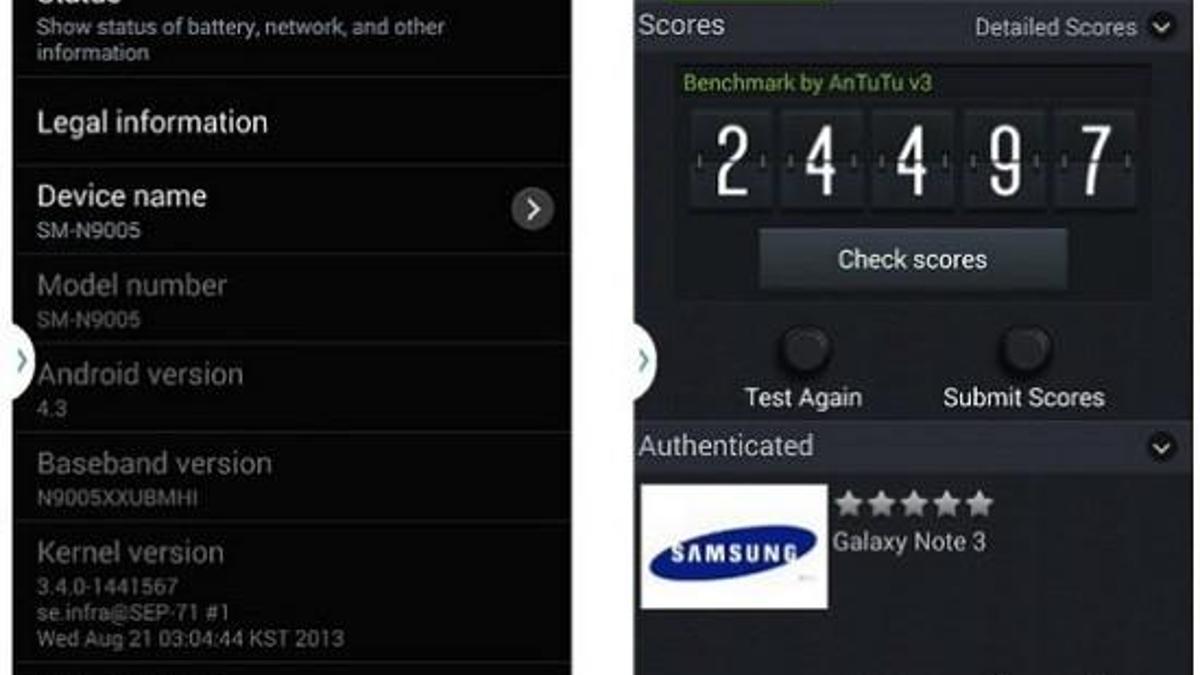 Galaxy Note III cephesinden yeni detaylar ortaya çıktı