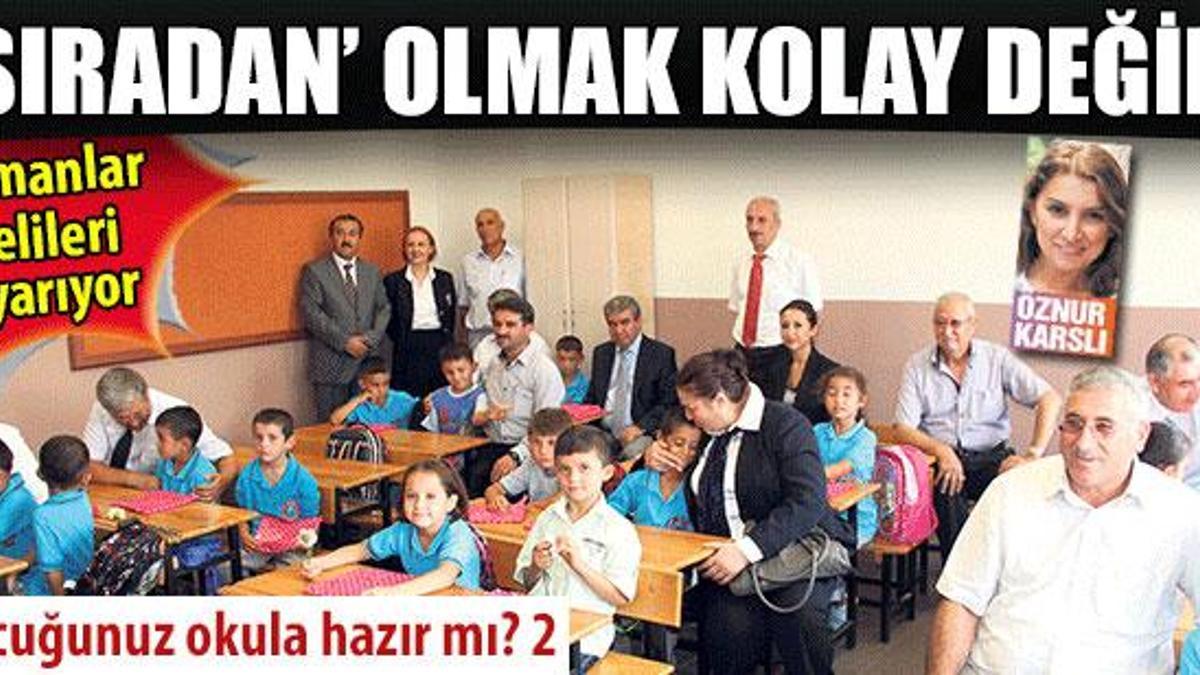 Özel bir mekanı olmalı!
