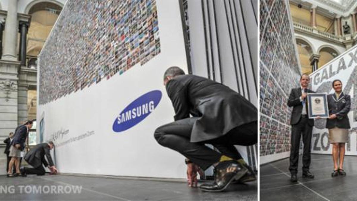 Samsung, Guinness Rekorlar Kitabı''na girdi