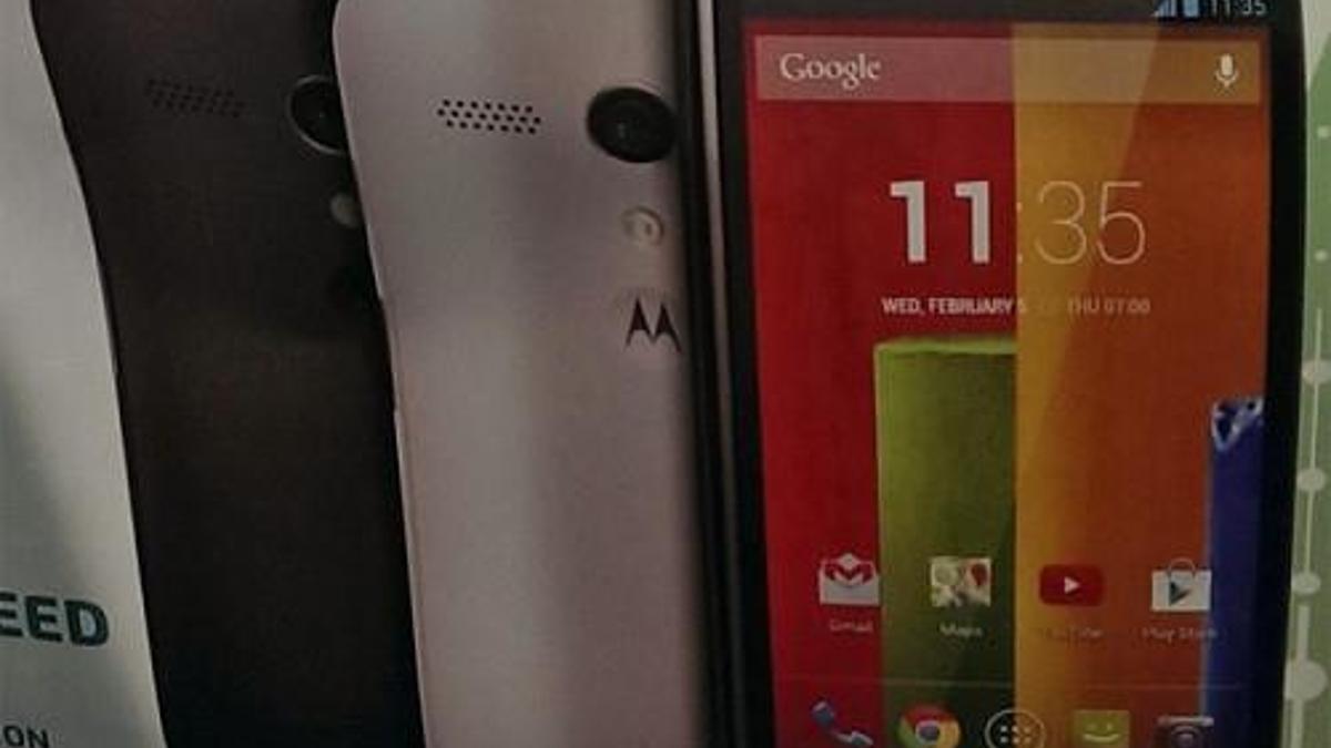 Motorola''nın yeni telefonu Moto G sızdırıldı