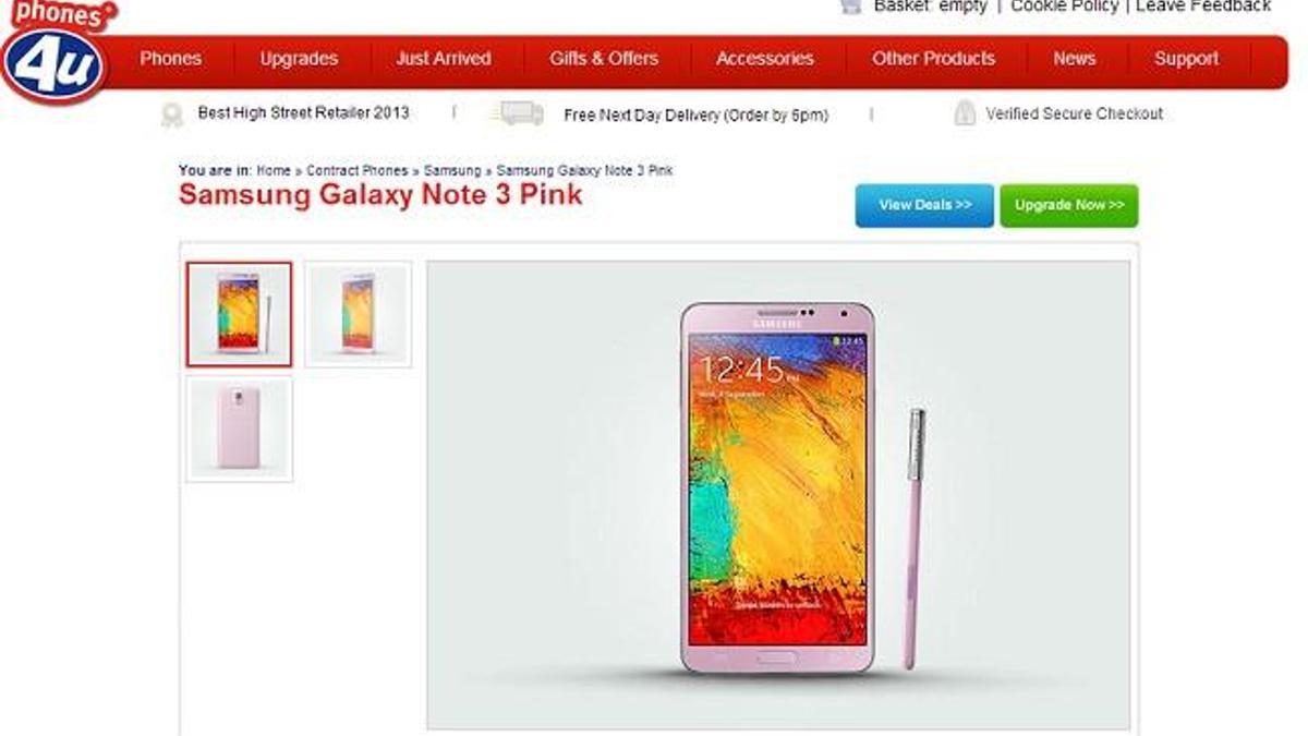 Galaxy Note 3''e yeni yeni bir renk seçeneği geldi