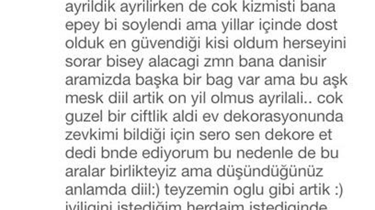 O artık teyzemin oğlu