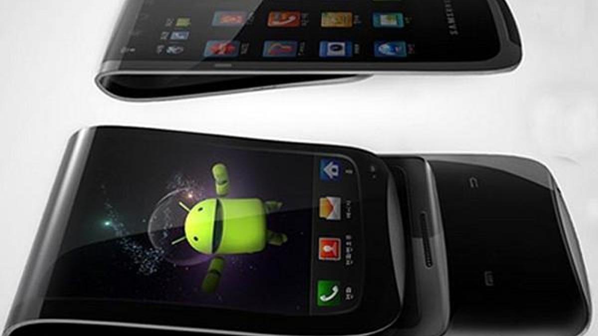 Samsung''dan katlanabilen telefon geliyor!
