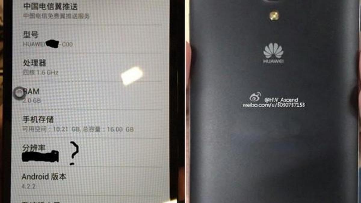 Huawei Ascend Mate II ortaya çıktı