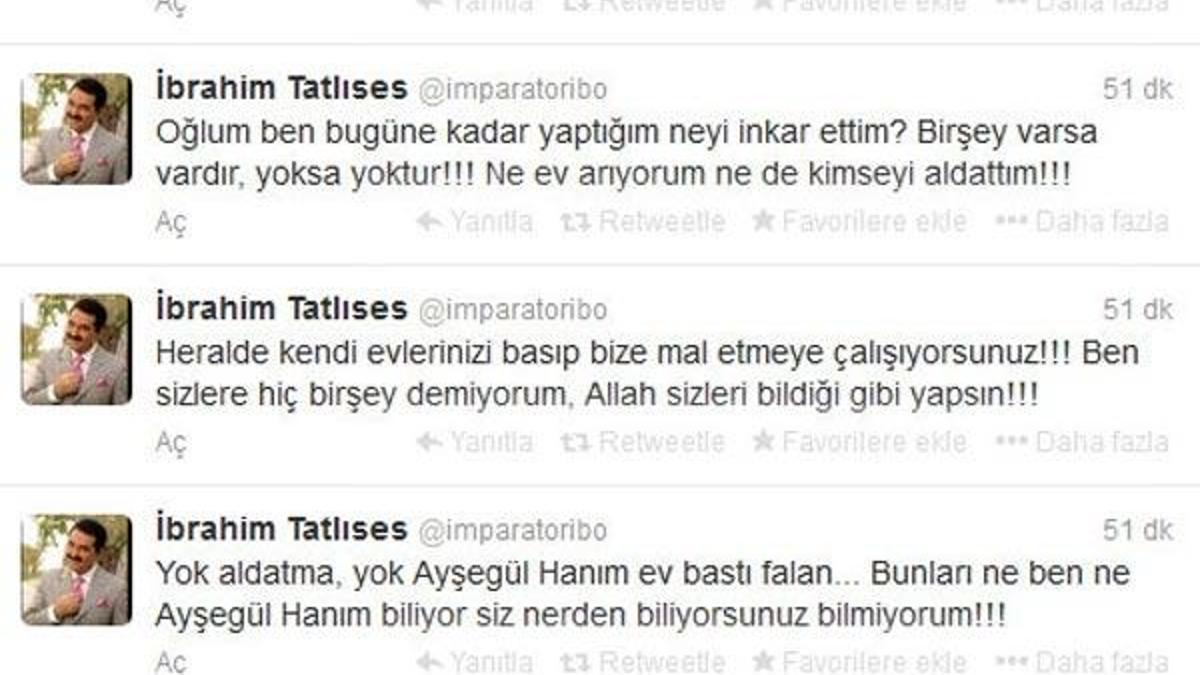 İbrahim Tatlıses ateş püskürdü!