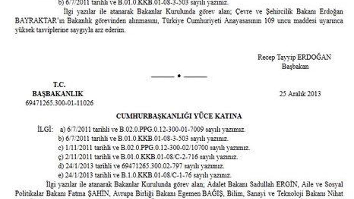 Bayraktar istifa etti ama...