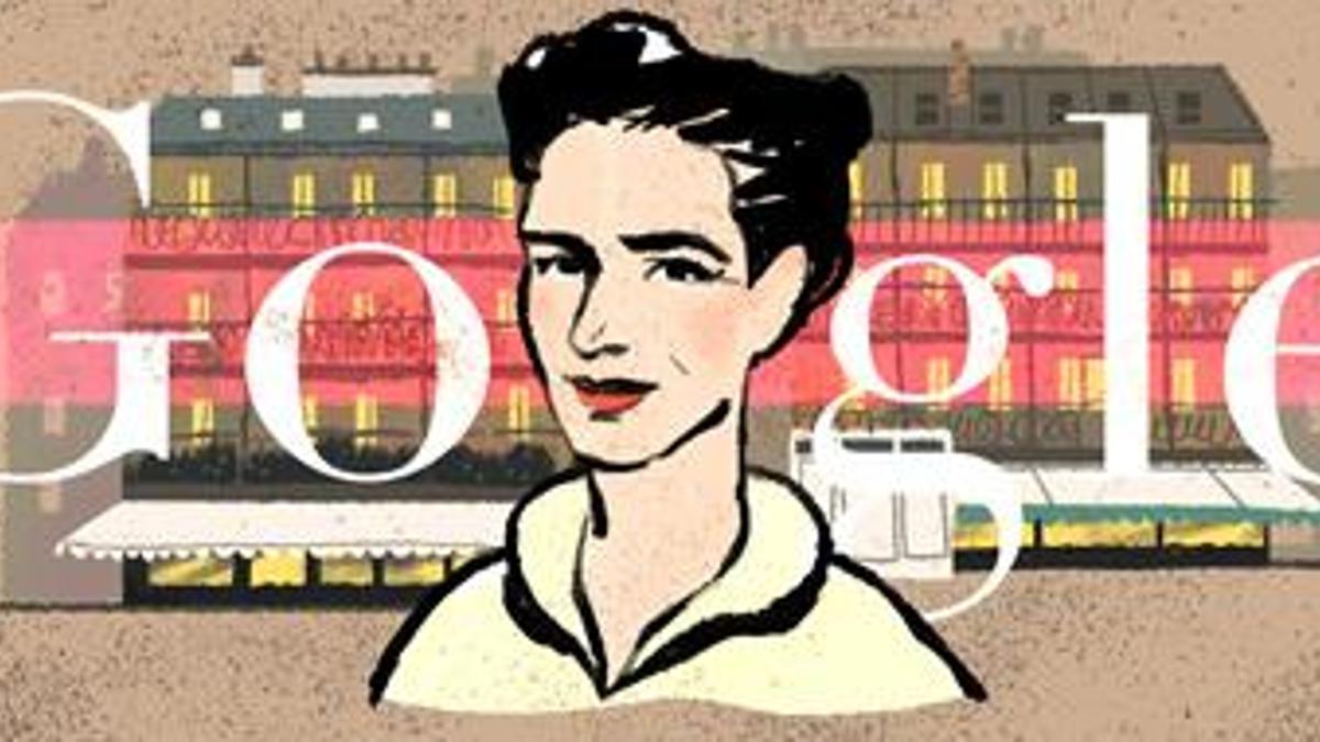 Simone de Beauvoir 'doodle' oldu