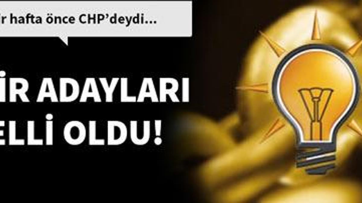İşte AK Parti'nin Ankara'daki başkan adayları