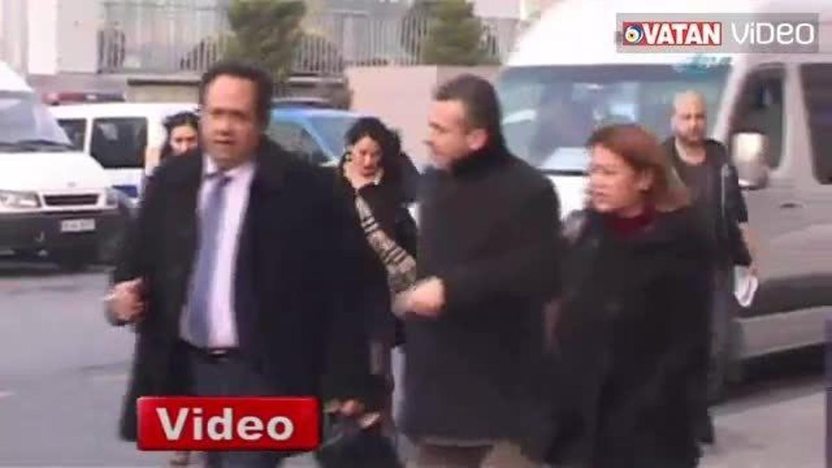 Cicişler polis zoruyla adliyede!