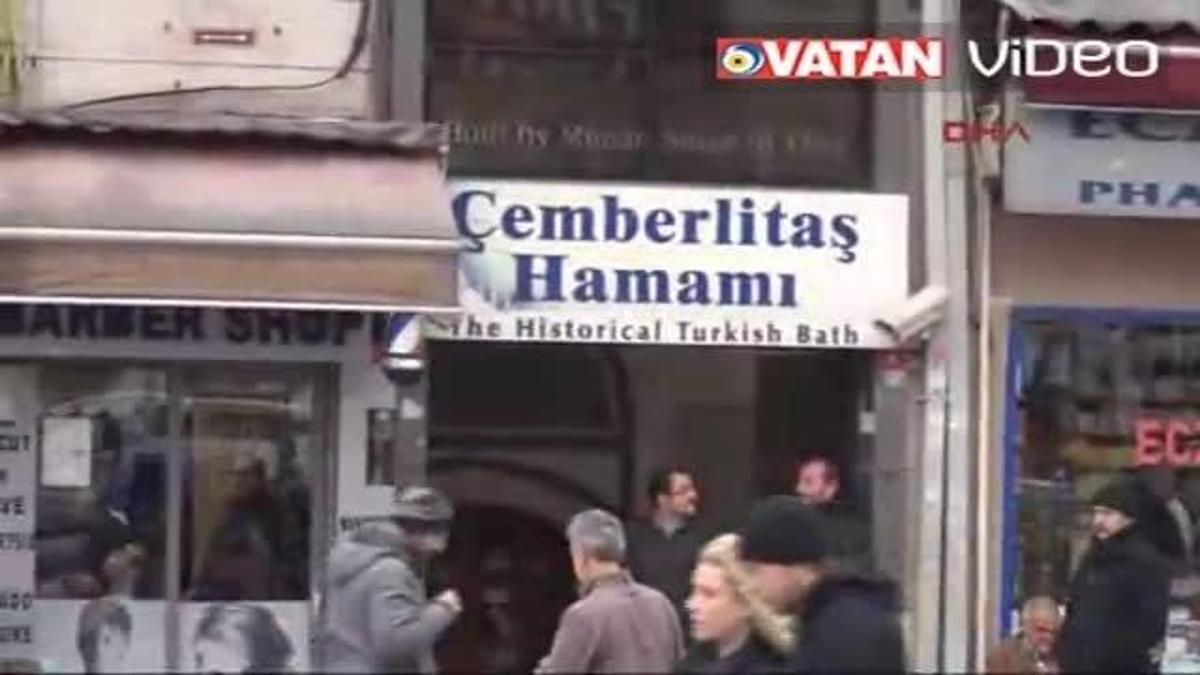 Russell Crowe ve Cem Yılmaz'ın hamamda